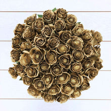 Load image into Gallery viewer, Golden Frost Rose Bouquet - Rosaholics