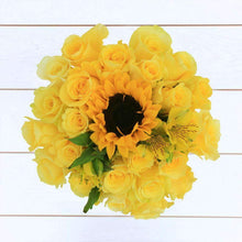 Load image into Gallery viewer, Golden Sun Flower Bouquet - Rosaholics
