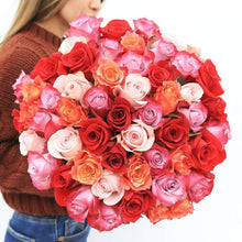 Load image into Gallery viewer, Romantic Rose Bouquet - Rosaholics
